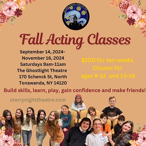 Acting Classes Poster